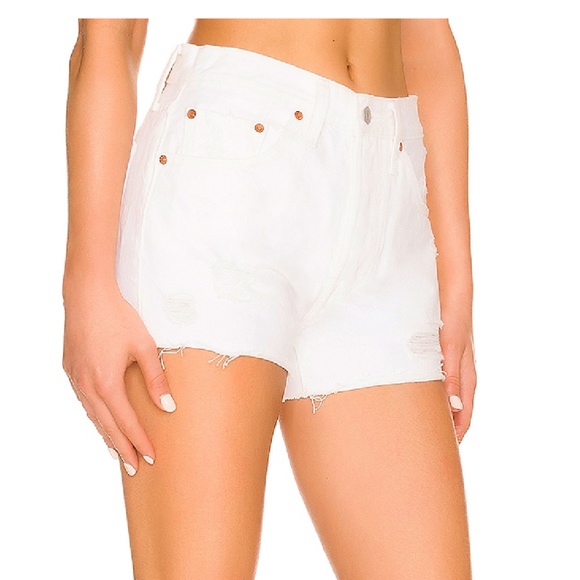 White Levi's 501 Size W27 from Free People - Picture 11 of 12